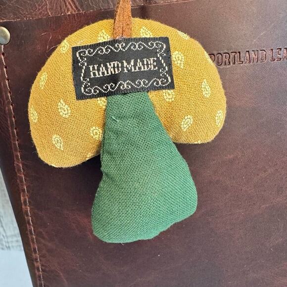 Mushroom Purse Charm KeyChain  Boho Flair NEW FAST SHIP - Picture 3 of 4